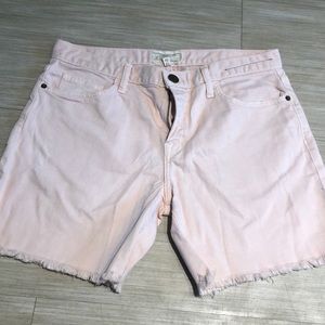 Light pink Current Elliot shorts